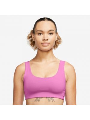 Sujetador de deporte Nike rosa