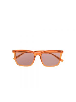 Okulary przeciwsłoneczne Saint Laurent pomarańczowe