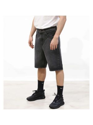 Pantalones cortos vaqueros Amish negro