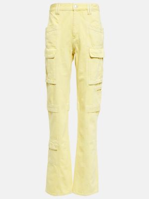 Proste jeansy Isabel Marant - Żółty