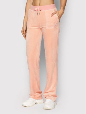 Αθλητικό παντελόνι Juicy Couture ροζ