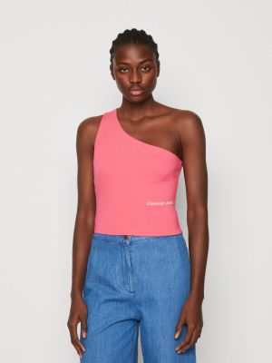 Топ Calvin Klein Jeans розовый