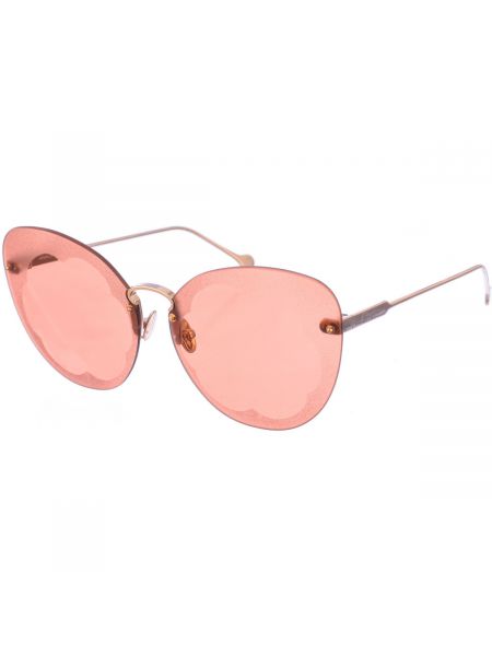 Okulary przeciwsłoneczne Salvatore Ferragamo różowe