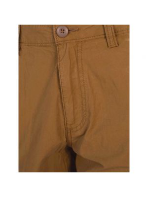 Pantalones cortos cargo con cremallera Napapijri marrón