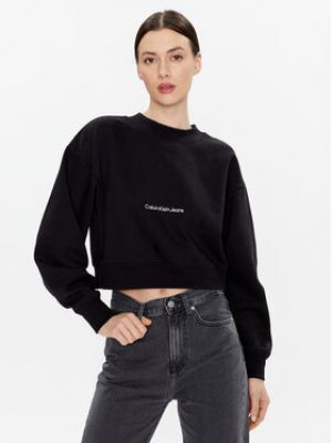Bluză Calvin Klein Jeans negru