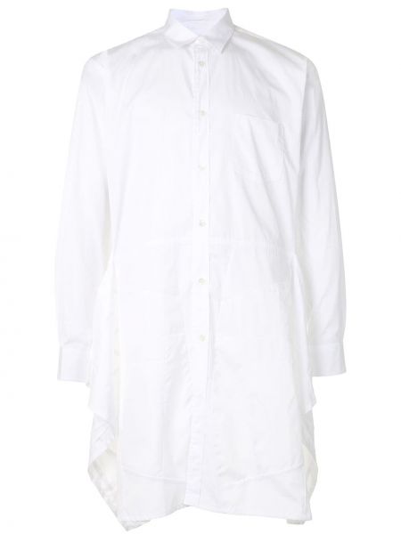 Camisa manga larga oversized Comme Des Garçons Shirt blanco