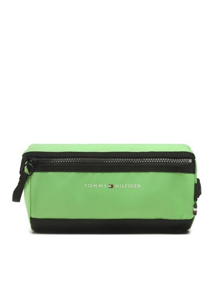 Καλλυντική τσάντα Tommy Hilfiger πράσινο