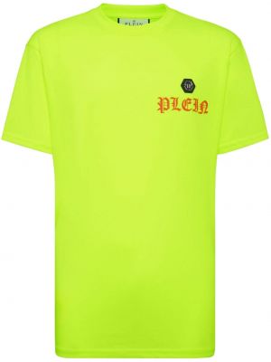 Baskılı tişört Philipp Plein sarı