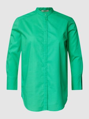 Zielona bluzka ze stójką Esprit