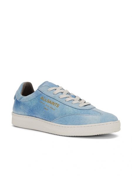 Sneakers in pelle scamosciata Allsaints blu