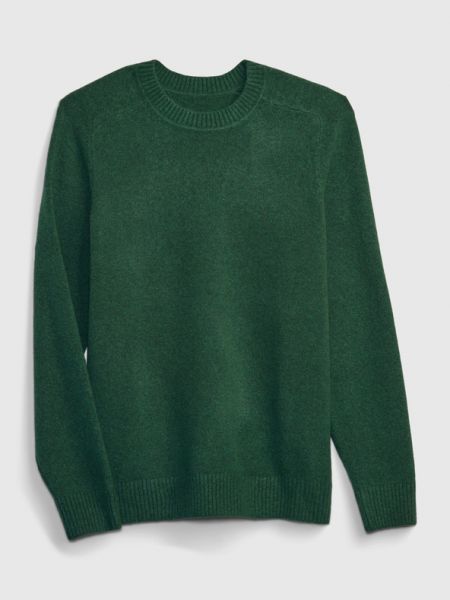 Dzianinowy sweter Gap zielony