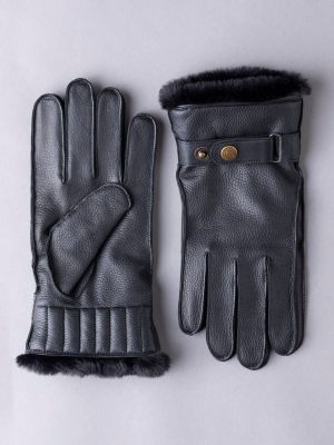 Кожаные перчатки Lakeland Leather черные