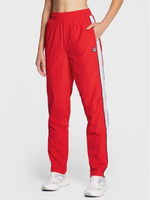 Pantalon de sport Fila rouge