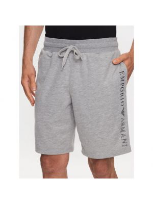Pantaloni scurți de sport Emporio Armani Underwear gri