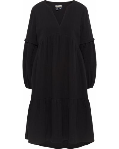 Midi šaty Dreimaster Vintage čierna