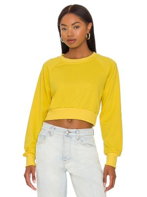 Укороченный свитер All The Ways, желтый