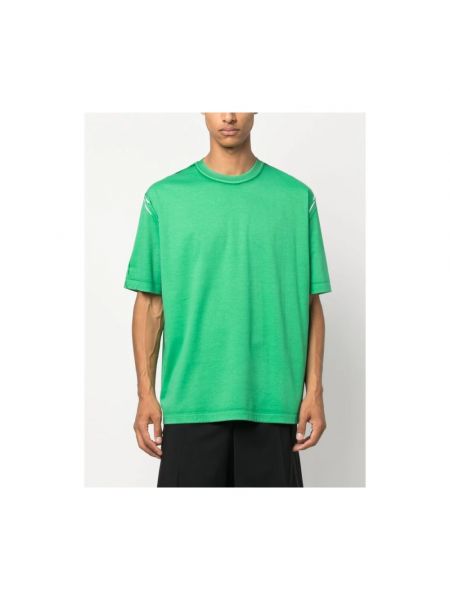 Camiseta de algodón Lanvin verde
