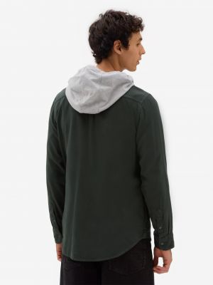 Košile s kapucí Vans zelená