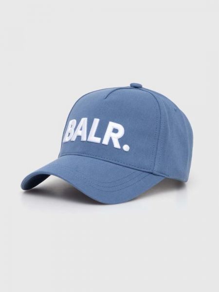 Хлопковая кепка Balr. синяя