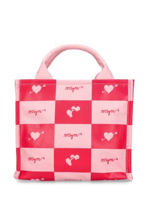 Bavlněná taška Msgm růžová