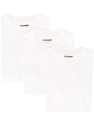 T-skjorte Jil Sander hvit