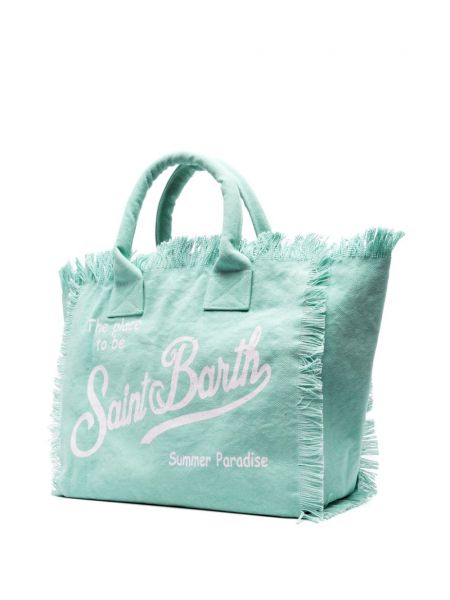 Paplūdimio krepšys su kutais Mc2 Saint Barth žalia