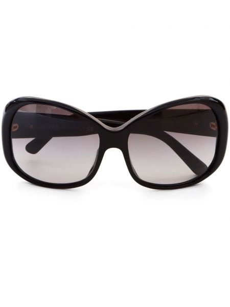 Okulary przeciwsłoneczne gradientowe oversize Prada Pre-owned czarne