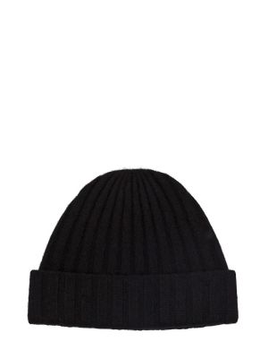 Gorro de cachemir Totême negro