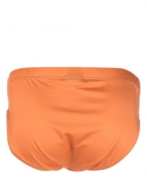 Kalhotky s potiskem Jacquemus oranžové