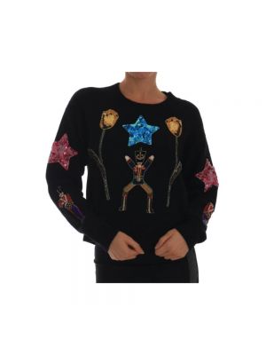 Sweter Dolce And Gabbana czarny