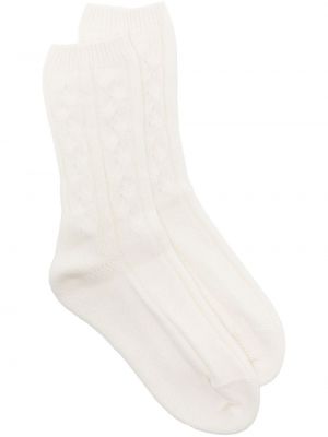 Чорапи Johnstons Of Elgin бяло