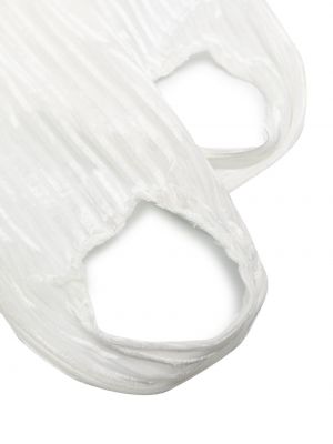 Calcetines de terciopelo‏‏‎ Simone Wild blanco
