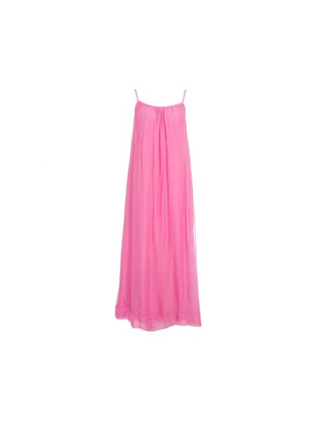Sukienka długa Kaos różowa
