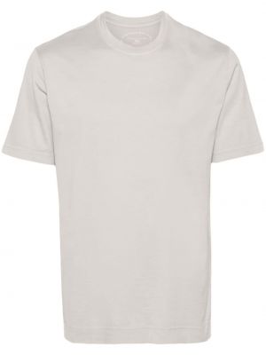 Džerzej bavlnené tričko Fedeli sivá