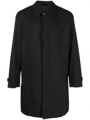 Kabát na gombíky Brioni čierna