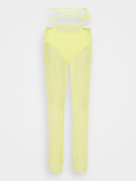 Spodnie Calvin Klein Jeans żółte