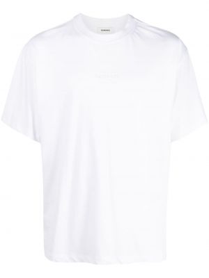 Bavlnené tričko Sandro biela