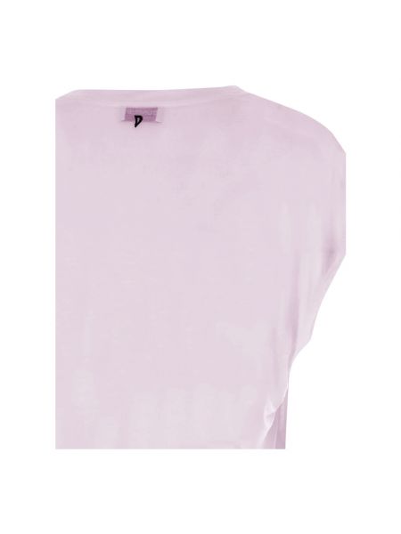 T-shirt mit v-ausschnitt Dondup lila