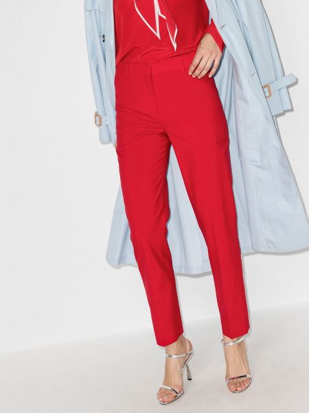 Pantalones slim fit Givenchy rojo
