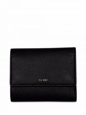 Kožená peňaženka Yu Mei čierna