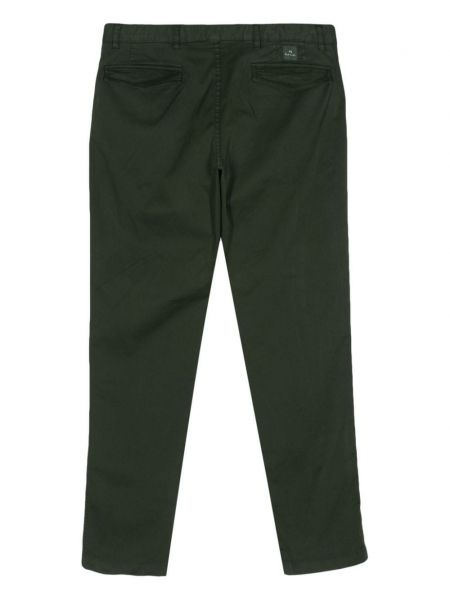 Pantalon chino slim avec applique Ps Paul Smith vert