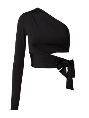 Marškinėliai ilgomis rankovėmis Leger By Lena Gercke juoda