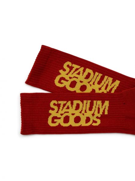 Chaussettes brodeés Stadium Goods® rouge