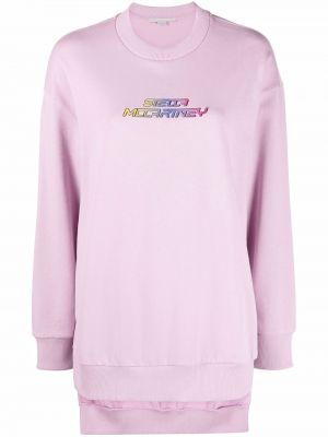 Sweatshirt mit print Stella Mccartney pink