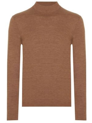 Шерстяной свитер Cudgi коричневый