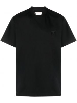 Bavlnené tričko Wooyoungmi čierna