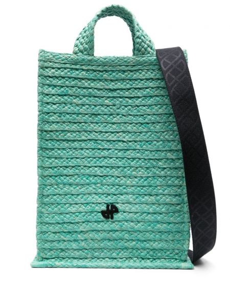 Τσάντα shopper Patou πράσινο