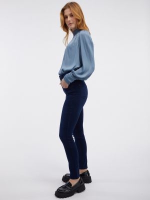 Kitsa lõikega teksapüksid Orsay sinine