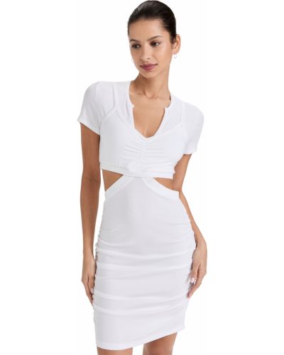 Mini šaty Jonathan Simkhai Standard, bílá