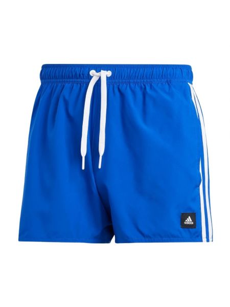 Pasek w paski Adidas niebieski